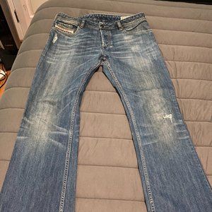 Diesel Zathan Regular Bootcut Jeans W31 L32